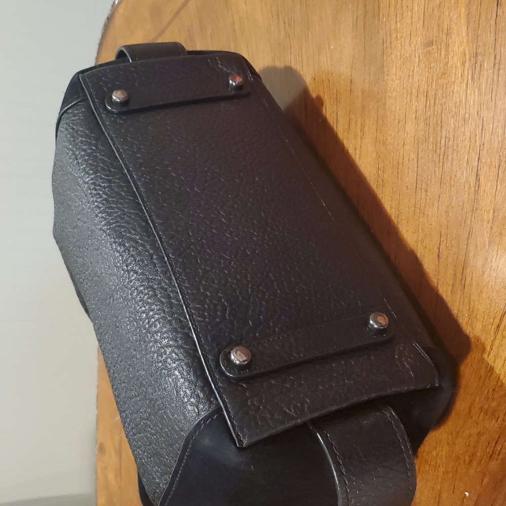 Coach Edie 42 Mixed Leathers Shoulder Bag - Picture 6 of 16